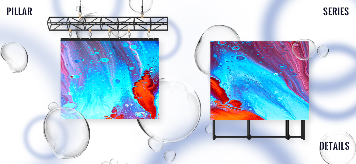 Pillar Outdoor LED Display